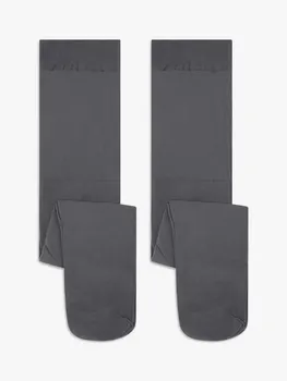 Детские непрозрачные колготки John Lewis, цвет Carcoal Grey