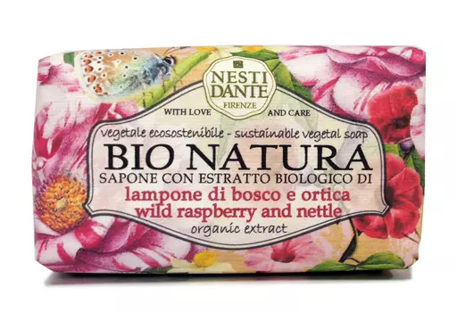 NESTI DANTE Мыло Малина и крапива / Wild Raspberry &amp; Nettle 250 г