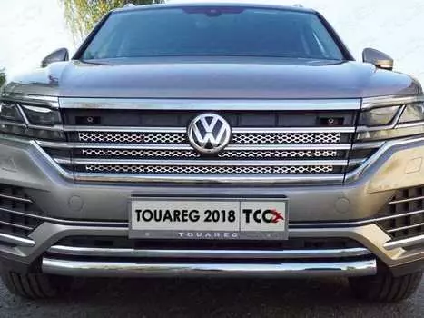 Решетка радиатора внутренняя (лист) TCC VWTOUAR18-21 Volkswagen Touareg 2018-