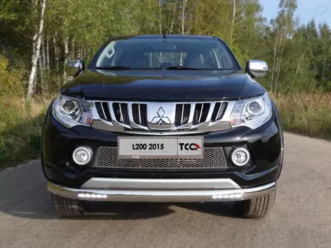 Решётка радиатора (лист) Компания ТСС MITL20015-07 Mitsubishi L200 2015 - 2018