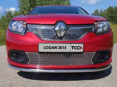 Решетка радиатора нижняя (лист) Компания ТСС RENLOG15-03 Renault Logan 2014 - 2018