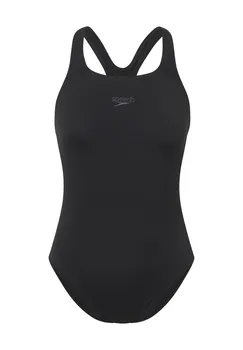 Женский купальник Eco Endurance+ Medalist с высоким вырезом и борцовской спиной speedo, черный