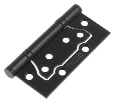 Петля накладная E-2bb-100 BB, чёрная