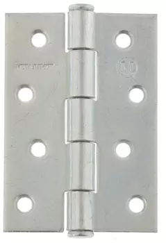 Петля накладная пн5-100, цинк, 4 шт, (Металлист) россия