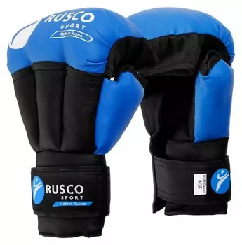 Перчатки для рукопашного боя Rusco Sport 12 Oz цвет синий