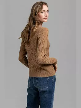 Женский джемпер Gant, коричневый