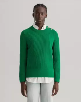 Женский джемпер Gant, зеленый