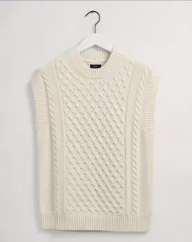 Женский жилет Gant, белый
