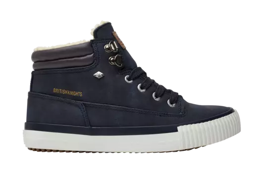 Женские высокие кеды British Knights(BUCK B44-3786-01), синие