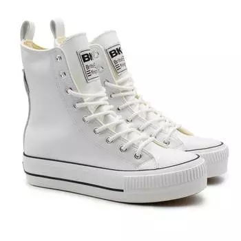 Женские высокие кеды British Knights (KAYA HIGH B48-3722-01), белые