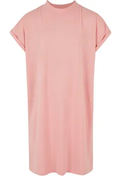 Платье из джерси TURTLE EXTENDED SHOULDER Urban Classics, цвет lemonadepink