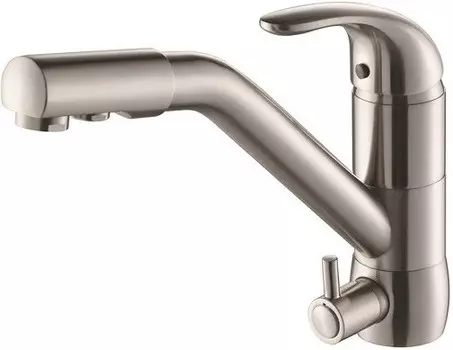 Смеситель для кухни с подключением к фильтру Kaiser Safira 15066-5 Silver