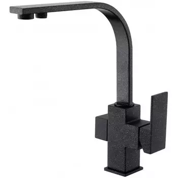 Смеситель для кухни с подключением к фильтру Landberg LB-1531 black-metalic