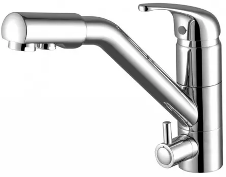 Смеситель для кухни с подключением к фильтру Paulmark Hessen He213017-CR