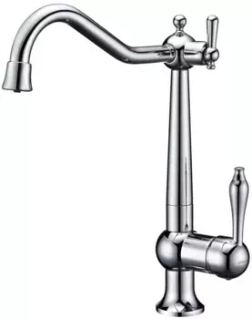 Смеситель для кухни с подключением к фильтру Paulmark Retro Re213226-CR