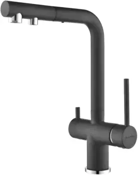 Смеситель для кухни с подключением к фильтру Paulmark Serpentine Se213222-DG