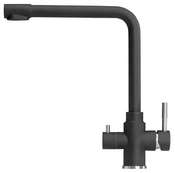 Смеситель для кухни с подключением к фильтру Rush MS9035-33Black