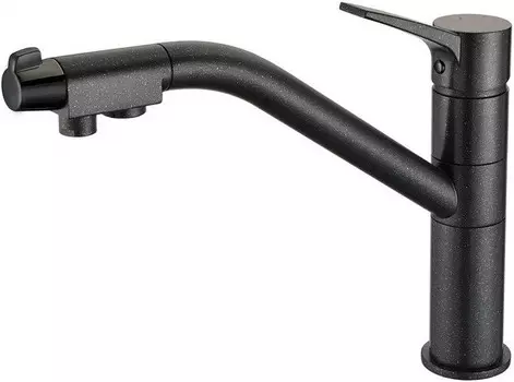 Смеситель для кухни с подключением к фильтру Zorg Sanitary ZR401KFCHEPHYIMETALLIK
