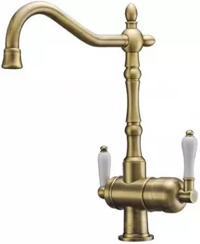 Смеситель для кухни с подключением к фильтру Zorg Sanitary ZR 326 YF BR