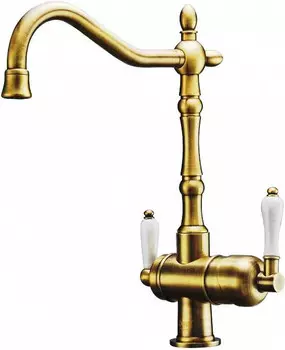 Смеситель для кухни с подключением к фильтру Zorg Sanitary ZR 326 YF BR LIGHT