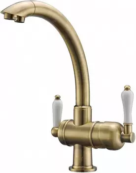 Смеситель для кухни с подключением к фильтру Zorg Sanitary ZR 327 YF BR