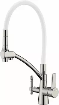 Смеситель для кухни с подключением к фильтру Zorg Sanitary ZR 338-8 YF SATIN