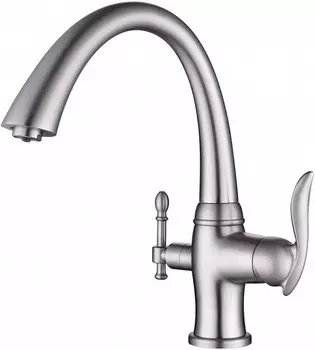 Смеситель для кухни с подключением к фильтру Zorg Sanitary ZR 340 YF SATIN