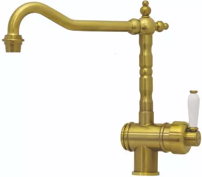 Смеситель для кухни Seaman Barcelone SSL-5077-Antique Gold