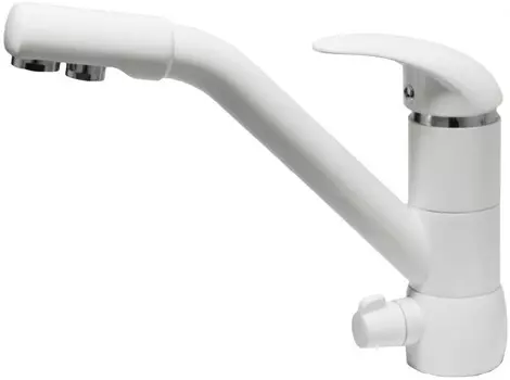 Смеситель для кухни Seaman Barcelone SSL-5361-Snow