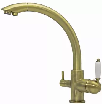Смеситель для кухни Seaman Barcelone SSL-5382-Antique Gold