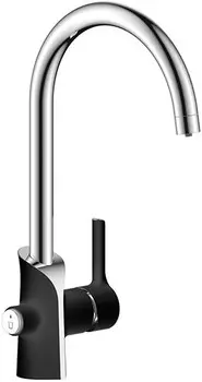 Смеситель для кухни с подключением к фильтру Argo Elat 4009L ELAT black