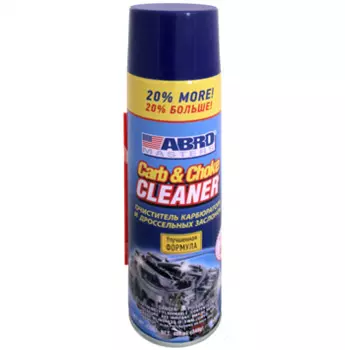 Очиститель карбюратора ABRO MASTERS CARB &amp; CHOKE CLEANER, 0.34л