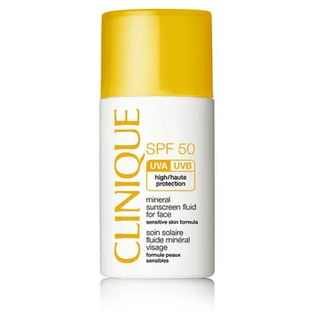 CLINIQUE Солнцезащитный минеральный флюид для лица Mineral Sunscreen Fluid For Face SPF 50
