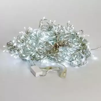 Светодиодная гирлянда Занавес 2х1м 200LED холодный белый без мерцания 05-1917