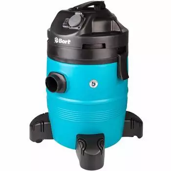 Строительный пылесос Bort BSS-1335-Pro 1400Вт (уборка: сухая/влажная) синий