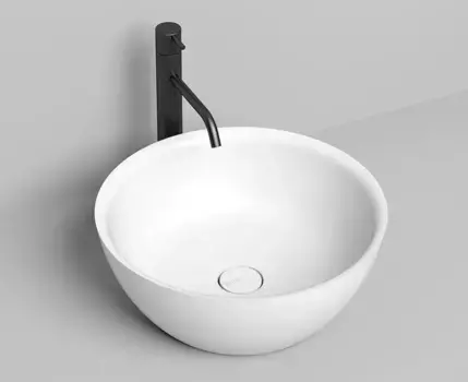 Раковина «Salini» Alda 02 42/42 1102210M искусственный камень белая матовая