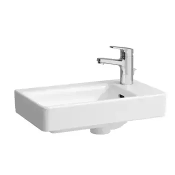 Раковина «Laufen» Pro S 48/28 8.1595.4.000.104.1 фарфоровая белая правая