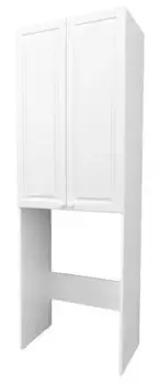 Шкаф «1Marka» Wall Classic 67 2д белый глянец