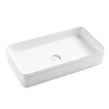 Раковина «Point» Омега 68/38 PN43904 фарфоровая белая