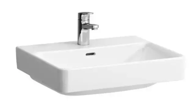Раковина «Laufen» Pro 60/46 8.1096.3.000.104.1 фарфоровая белая