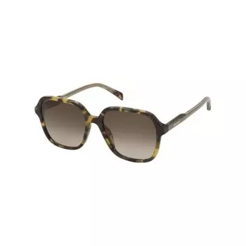 Солнцезащитные очки женские Zadig&Voltaire SZV375 Shiny Bordeaux/Havana (2SZV375550WT8)