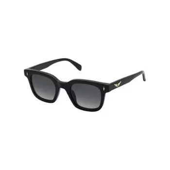 Солнцезащитные очки женские Zadig&Voltaire SZV401V Shiny Black (2SZV40154700Y)