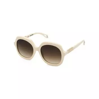 Солнцезащитные очки женские Zadig&Voltaire SZV404 Shiny Beige (2SZV4045606Y1)