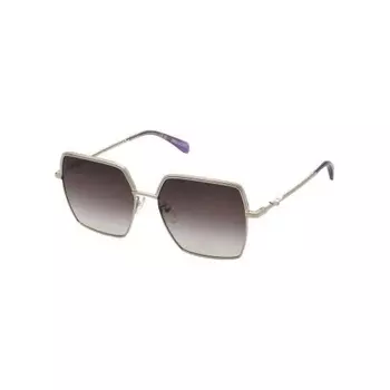 Солнцезащитные очки женские Zadig&Voltaire SZV406 Shiny Light Gold (2SZV40656594Y)