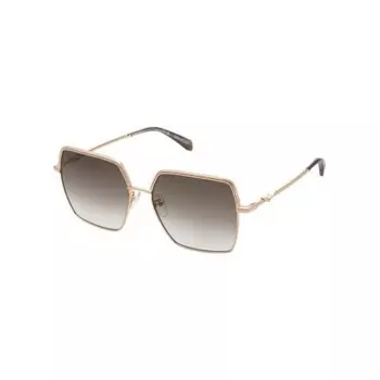 Солнцезащитные очки женские Zadig&Voltaire SZV406 Shiny Copperer Gold (2SZV4065608FC)