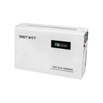 Стабилизатор напряжения Smartwatt AVR Slim 3000RW 3000ВА белый