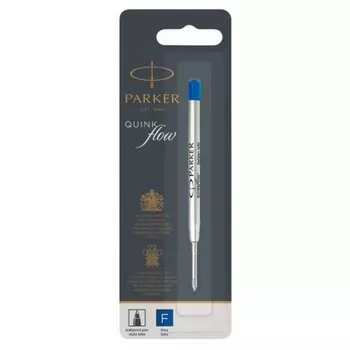 Стержень шариковый Parker QuinkFlow Z08 (1950368) F 0.8мм синие чернила