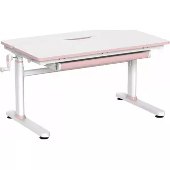 Стол детский Cactus CS-KD01-PK столешница МДФ розовый 100x80x60см