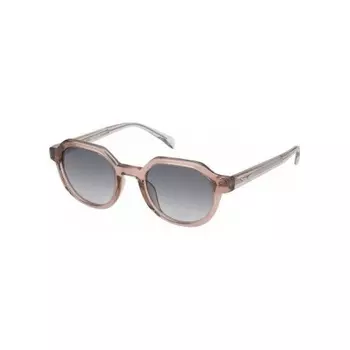 Солнцезащитные очки женские Zadig&Voltaire SZV363 Shiny Peach Pink (2SZV3634906HB)