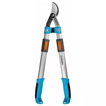 Сучкорез GRINDA F-900T, 650 - 900 мм, кованые лезвия, алюминиевые ручки, телескопический, плоскостной PROLine (424510)